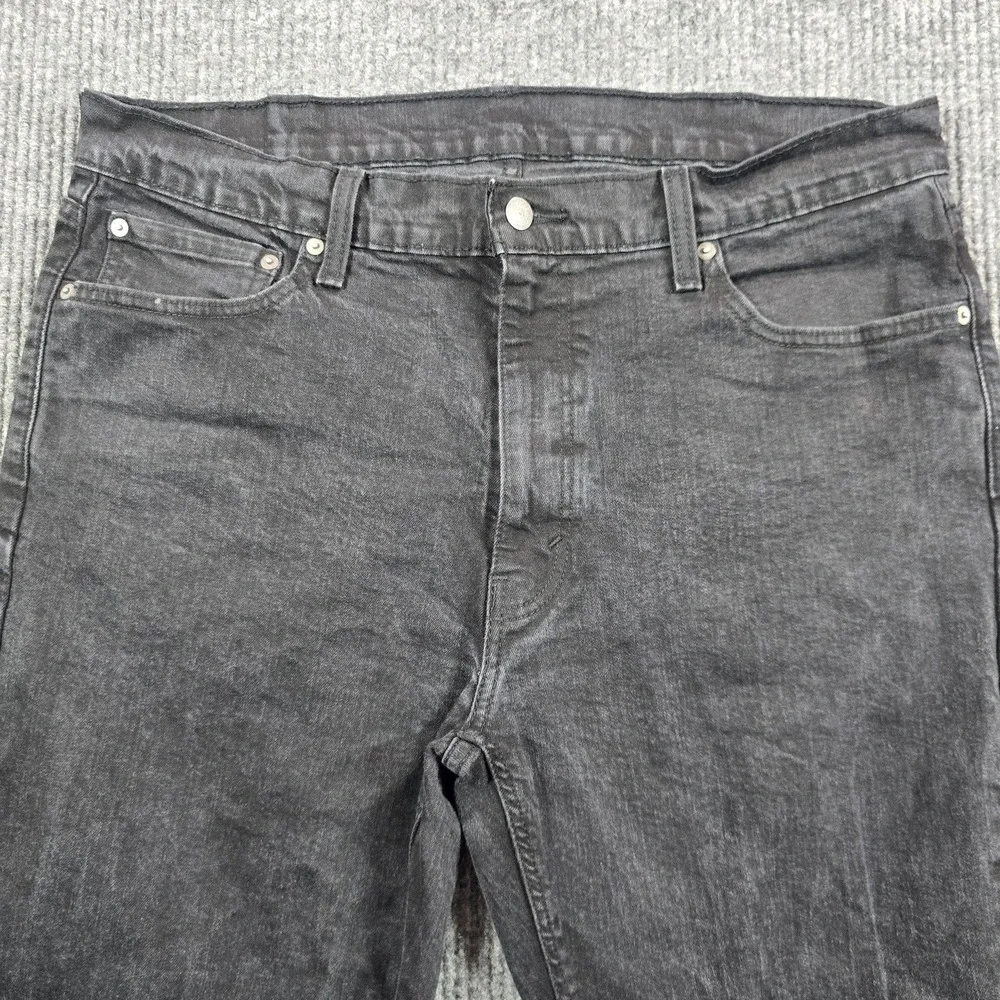 Levi's 541 Jeans Mens 38x32 Gray Dark Wash Athletic Fit Stretch Denim